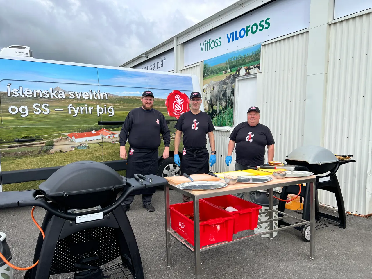 BBQ promotion at the SS Farm Store