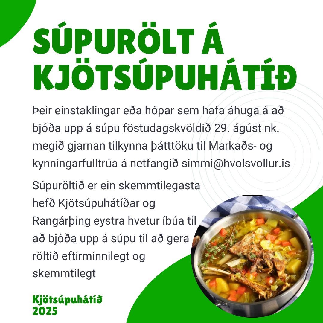 Frá Kjötsúpuhátíðinni